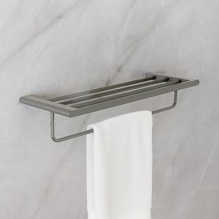 Полка для полотенец Knotlor TR101GM, оружейная сталь